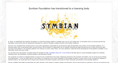 Desktop Screenshot of licensing.symbian.org